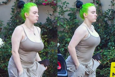 billie eilish breasts